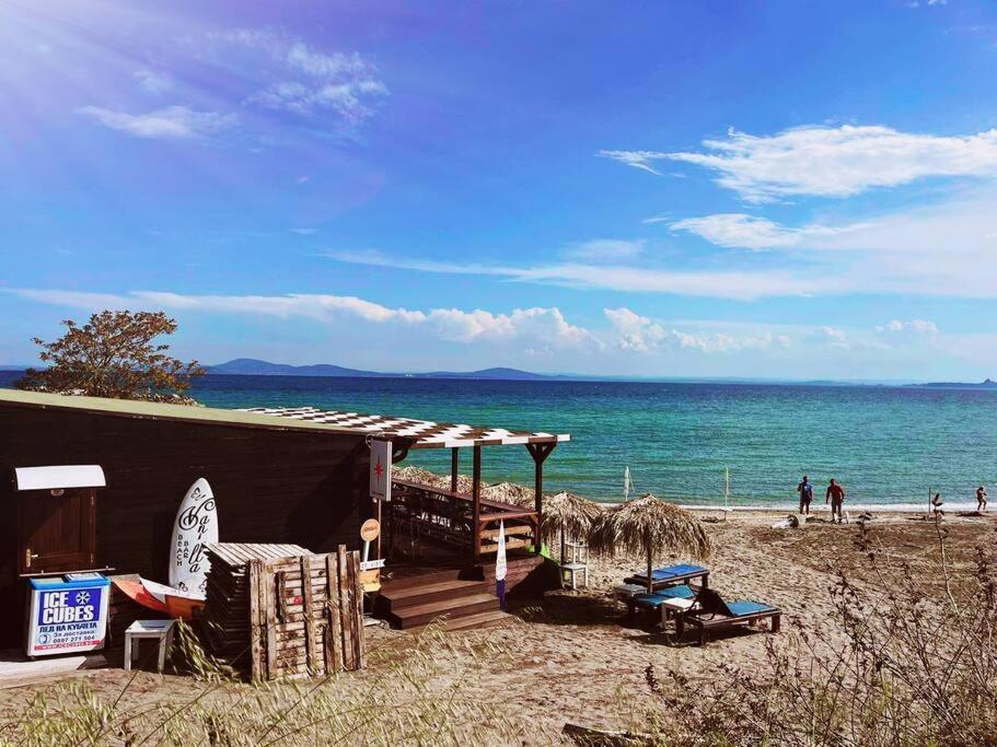 Lovely Studio Apartment On The Beach Burgaz Dış mekan fotoğraf